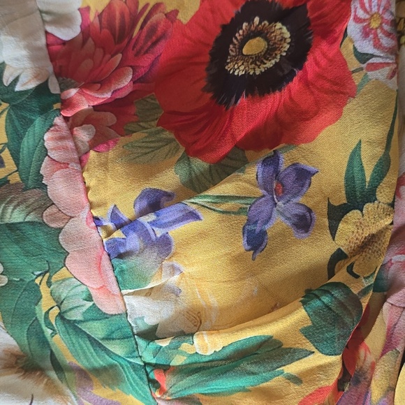 The Somerset Chiffon Maxi Dress, Color Gold, Size XXS, Retail $188.00 USD - Picture 12 of 16